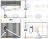 HELLA 8FV 351 331-251 Evaporator, air conditioning